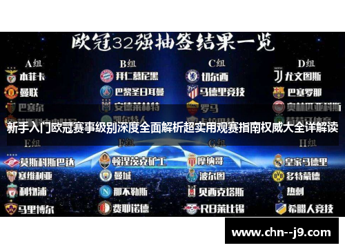 新手入门欧冠赛事级别深度全面解析超实用观赛指南权威大全详解读